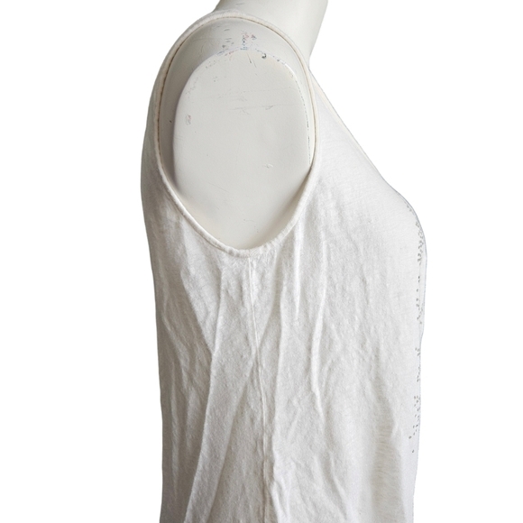 Eileen Fisher 100% Linen Tank Top Sz Small - Picture 4 of 6
